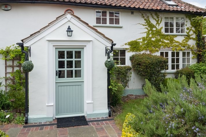 Traditional detached English cottage