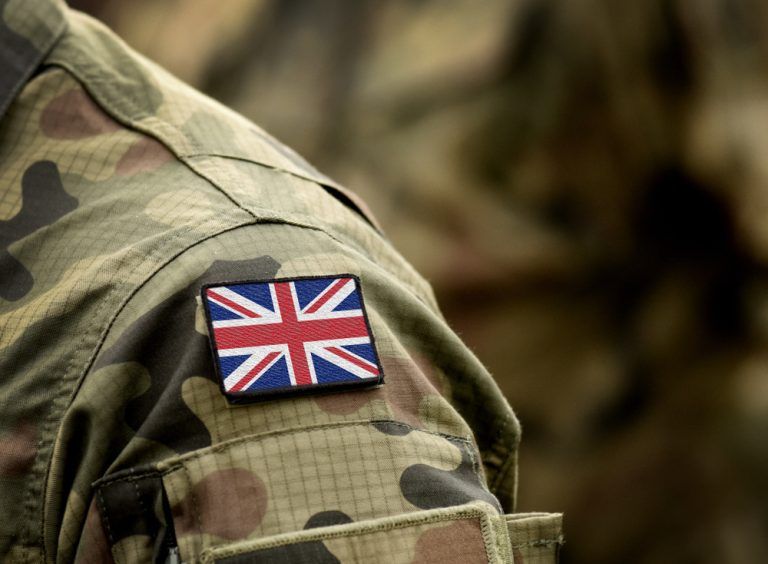 UK Army. British Armed Forces
